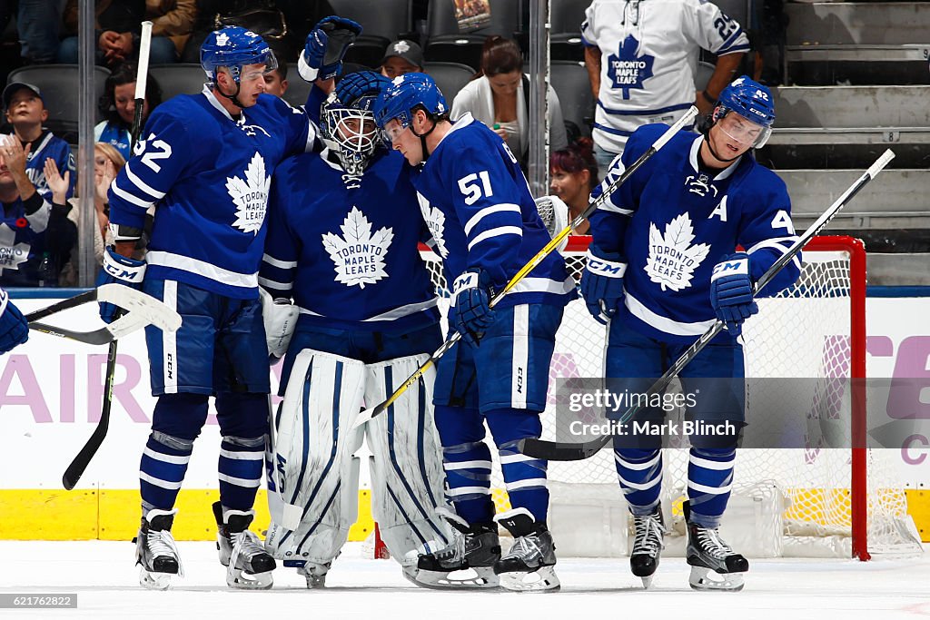 Vancouver Canucks v Toronto Maple Leafs