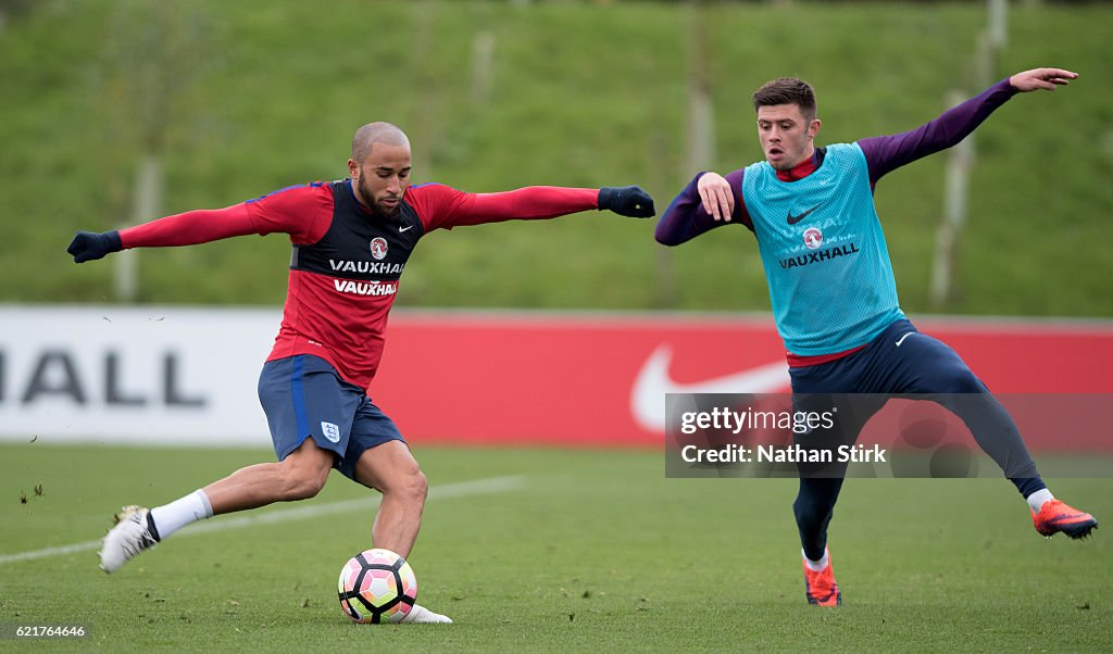 England training session - FIFA 2018 World Cup Group F Qualifier