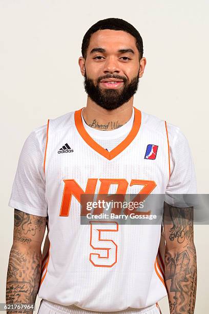 Josh Gray of the Nothern Arizona Suns poses for a photo during Media Day on November 4 at Bradshaw Mountain High School East Campus in Prescott...