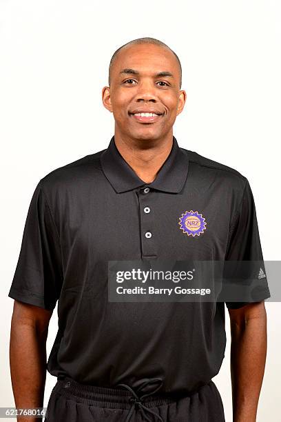 Tyrone Ellis of the Nothern Arizona Suns poses for a photo during Media Day on November 4 at Bradshaw Mountain High School East Campus in Prescott...