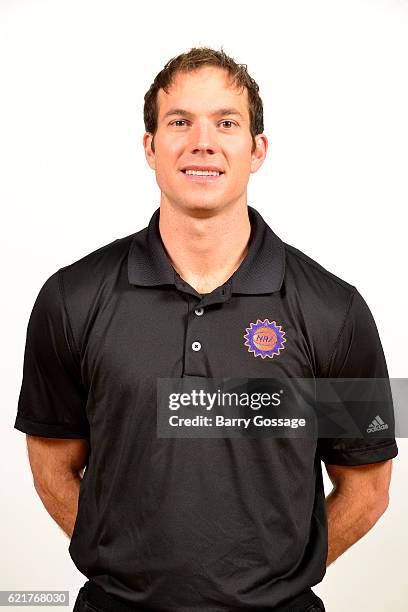 Tyler Gatlin of the Nothern Arizona Suns poses for a photo during Media Day on November 4 at Bradshaw Mountain High School East Campus in Prescott...