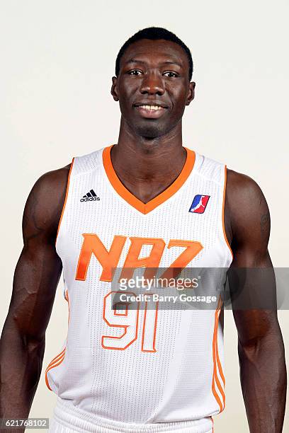 Wally Niang of the Nothern Arizona Suns poses for a photo during Media Day on November 4 at Bradshaw Mountain High School East Campus in Prescott...