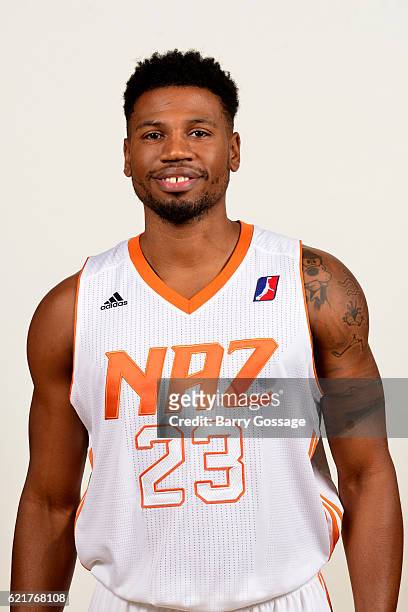 Langston Morris_Walker of the Nothern Arizona Suns poses for a photo during Media Day on November 4 at Bradshaw Mountain High School East Campus in...