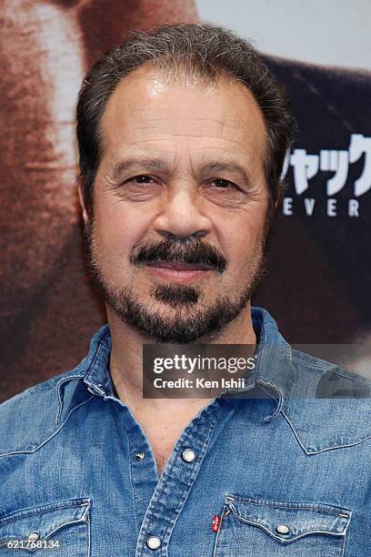 Edward Zwick attends the press conference and photocall of the Paramount Pictures' 'Jack Reacher: Never Go Back' ahead of the Tokyo Premiere, on...