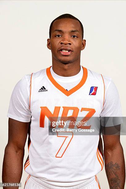 Elijah Millsap of the Nothern Arizona Suns poses for a photo during Media Day on November 4 at Bradshaw Mountain High School East Campus in Prescott...