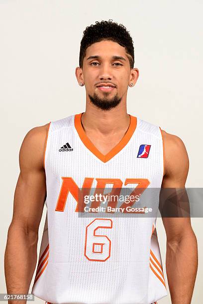 Askia Booker of the Nothern Arizona Suns poses for a photo during Media Day on November 4 at Bradshaw Mountain High School East Campus in Prescott...