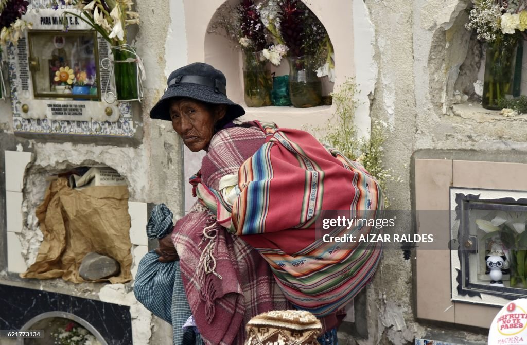 BOLIVIA-RELIGION-DEAD-RITUAL