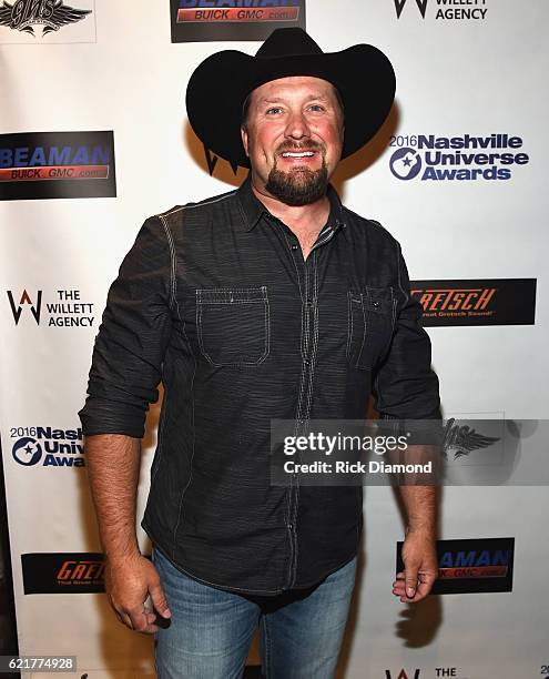 Tate Stevens attends the 2016 Nashville Universe Awards at Wildhorse Saloon on November 7, 2016 in Nashville, Tennessee.