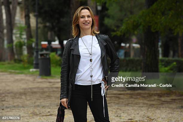 Stefania Montorsi attends a photocall for 'La Ragazza Del Mondo' on November 8, 2016 in Rome, Italy.