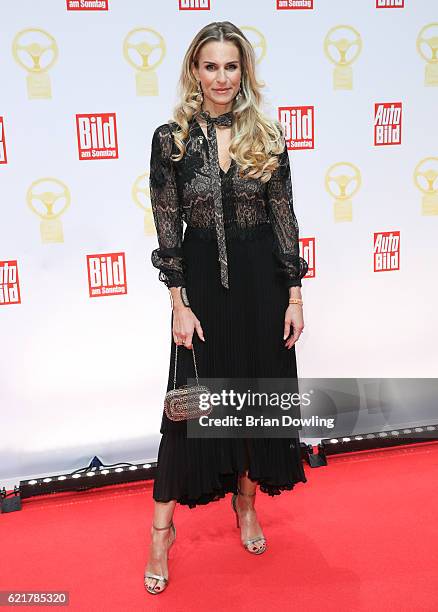 Eve Scheer attends the 'Goldenes Lenkrad' Award at Axel Springer Haus on November 8, 2016 in Berlin, Germany.