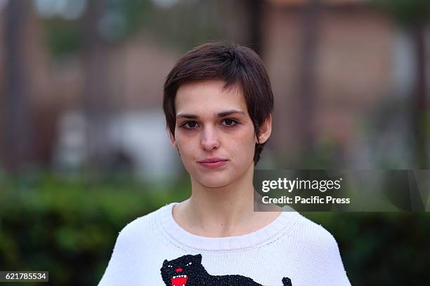 Italian actress Sara Serraiocco during photocall of "La ragazza del mondo", a film by Marco Danieli.