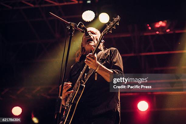 Michael Gira of Swans performing live at Club To Club festival 2016.