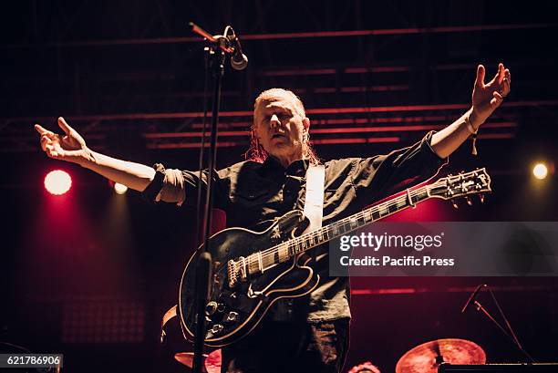 Michael Gira of Swans performing live at Club To Club festival 2016.