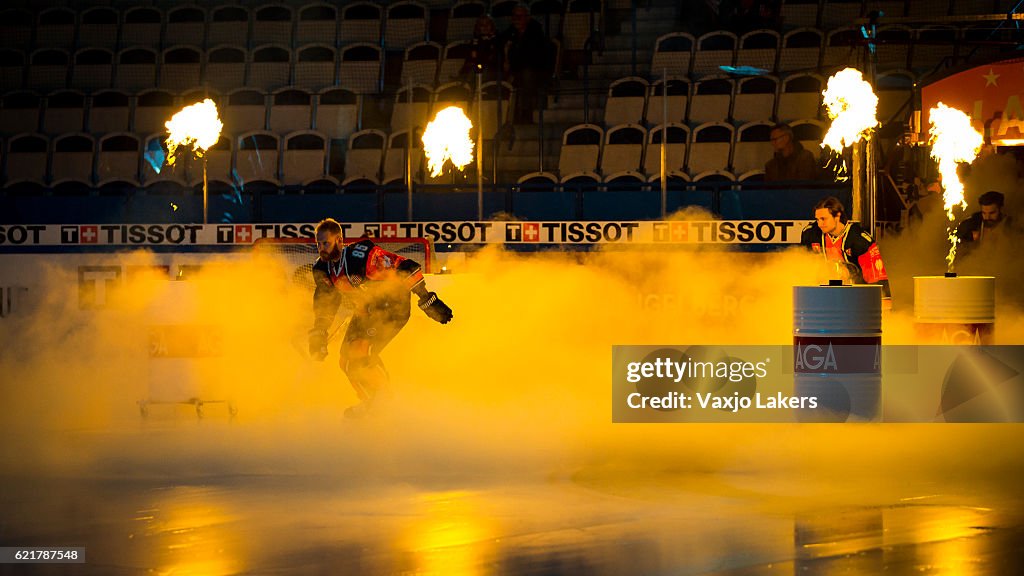 Vaxjo Lakers  v SaiPa Lappeenranta - Champions Hockey League