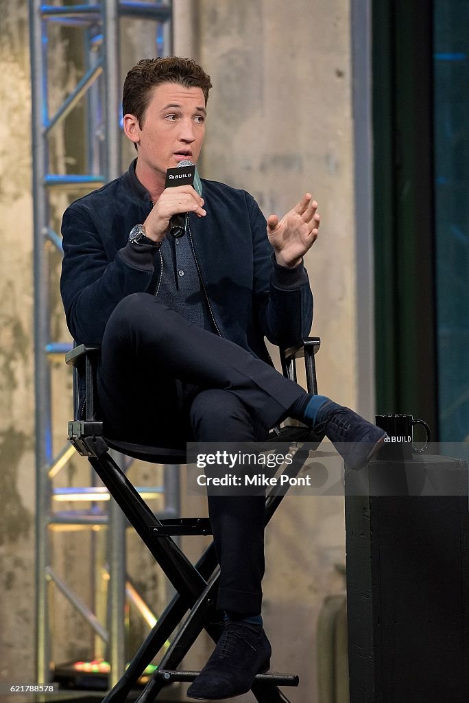 The Build Series Presents Miles Teller Discussing "Bleed For This"