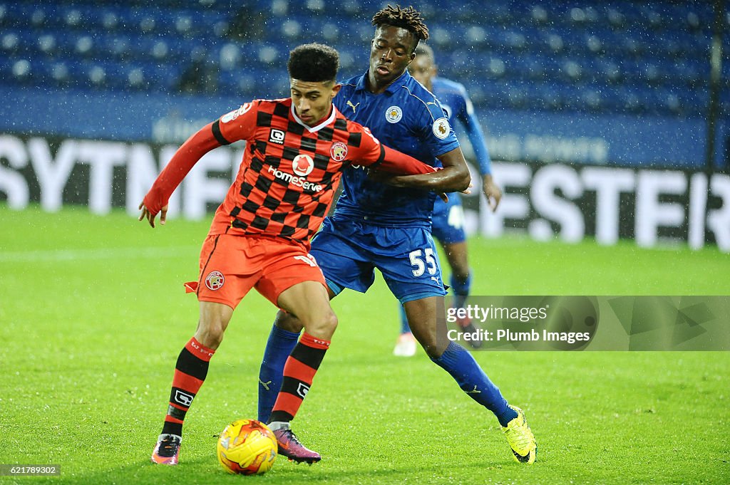 Leicester City U23 v Walsall - EFL Checkatrade Trophy