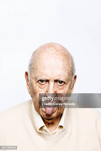 Director Carl Reiner is photographed for Emmy Magazine on October 7, 2015 in Beverly Hills, California.