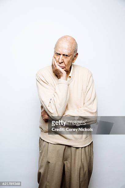 Director Carl Reiner is photographed for Emmy Magazine on October 7, 2015 in Beverly Hills, California.