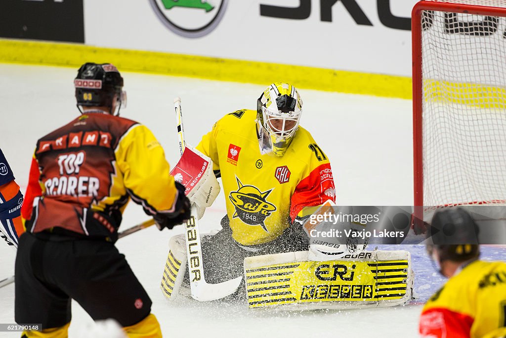 Vaxjo Lakers v SaiPa Lappeenranta - Champions Hockey League