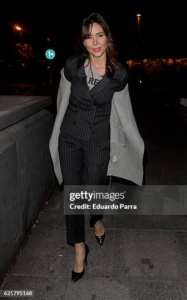 Model Vania Millan attends the Carmen Borrego birthday party on November 8, 2016 in Madrid, Spain.