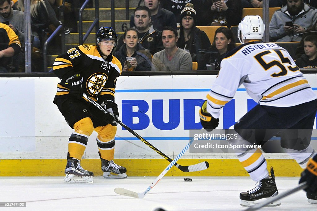 NHL: NOV 07 Sabres at Bruins