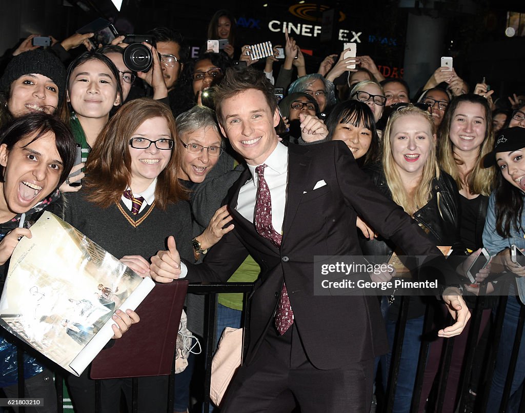 "Fantastic Beasts And Where To Find Them" Canadian Premiere
