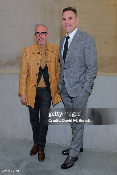 Patrick Cox and David Walliams arrive at the opening reception for new exhibition "The Radical Eye: Modernist Photography From The Sir Elton John...