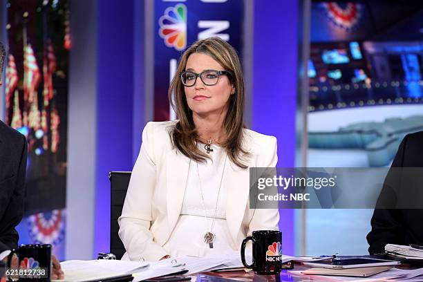 Election Night 2016 -- Pictured: Savannah Guthrie, Co-Anchor, "Today" on Tuesday, November 8, 2016 in New York --