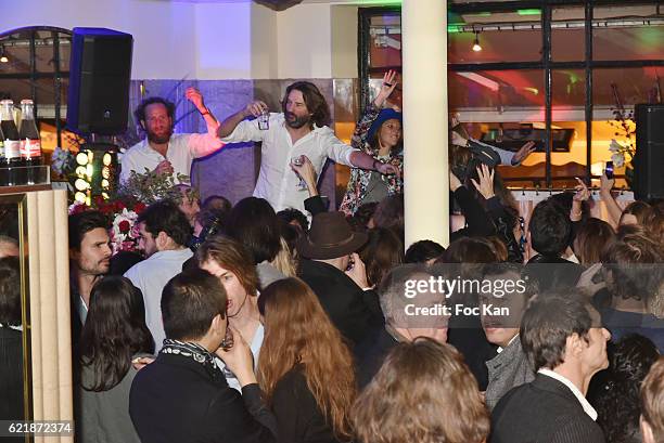 General view of atmosphere during the "Prix De Flore 2016 : " Literary Prize Winner Announcement at Cafe de Flore on November 8, 2015 in Paris,...