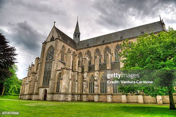 altenberg abbey - odenthal (altenberger dom, germany) - altenberg stock pictures, royalty-free photos & images