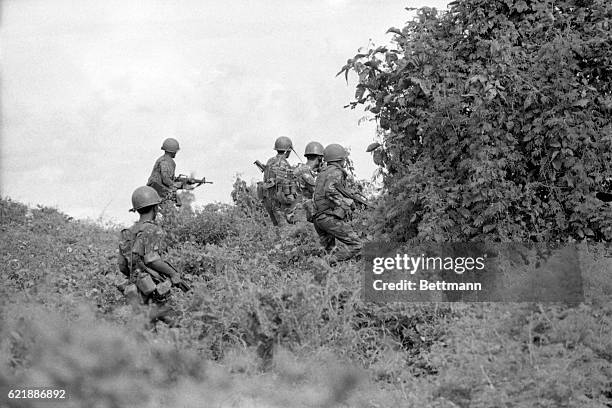 South Vietnamese troops are reported chasing the remnants of a big North Vietnamese and Viet Cong force crushed in what spokesmen term the biggest...