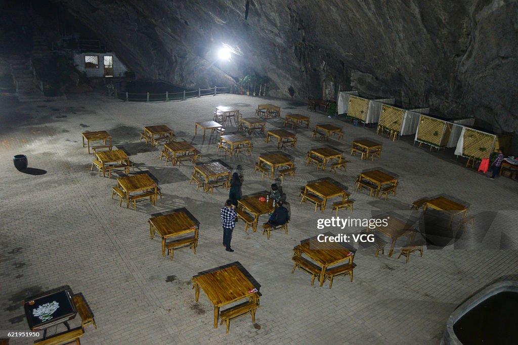 Cave Restaurant Opens In Chenzhou