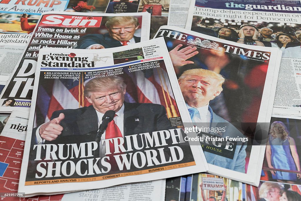 The UK Reacts To News That Donald Trump Is The New President Of The United States
