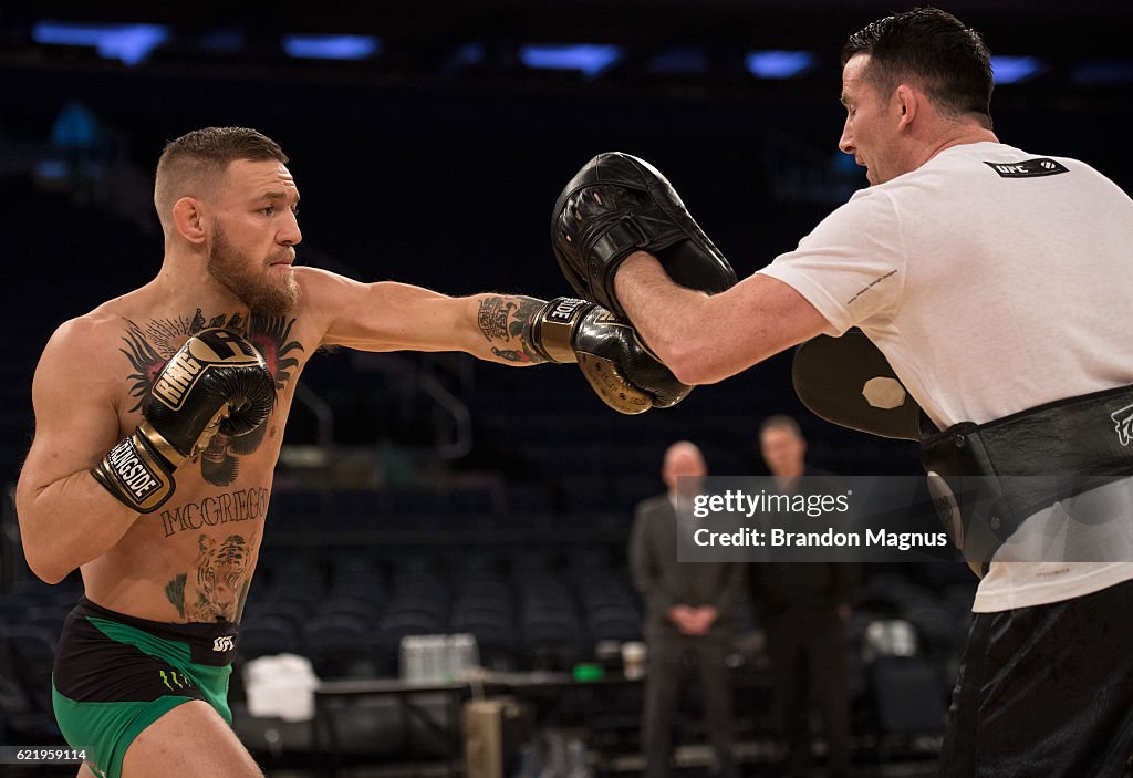 UFC 205 Open Workouts