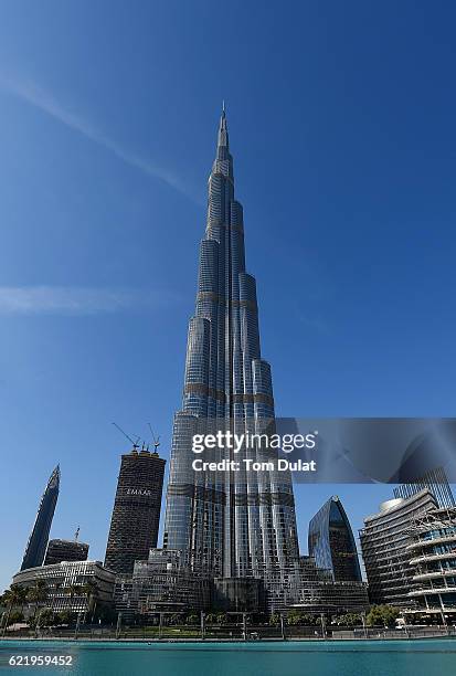 General view of Burj Khalifa on November 9, 2016 in Dubai, United Arab Emirates.