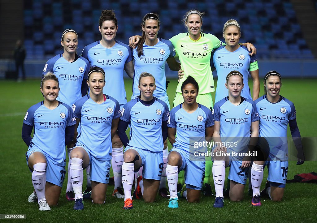 Manchester City Women v Brondby IF Ladies - UEFA Women's Champions League