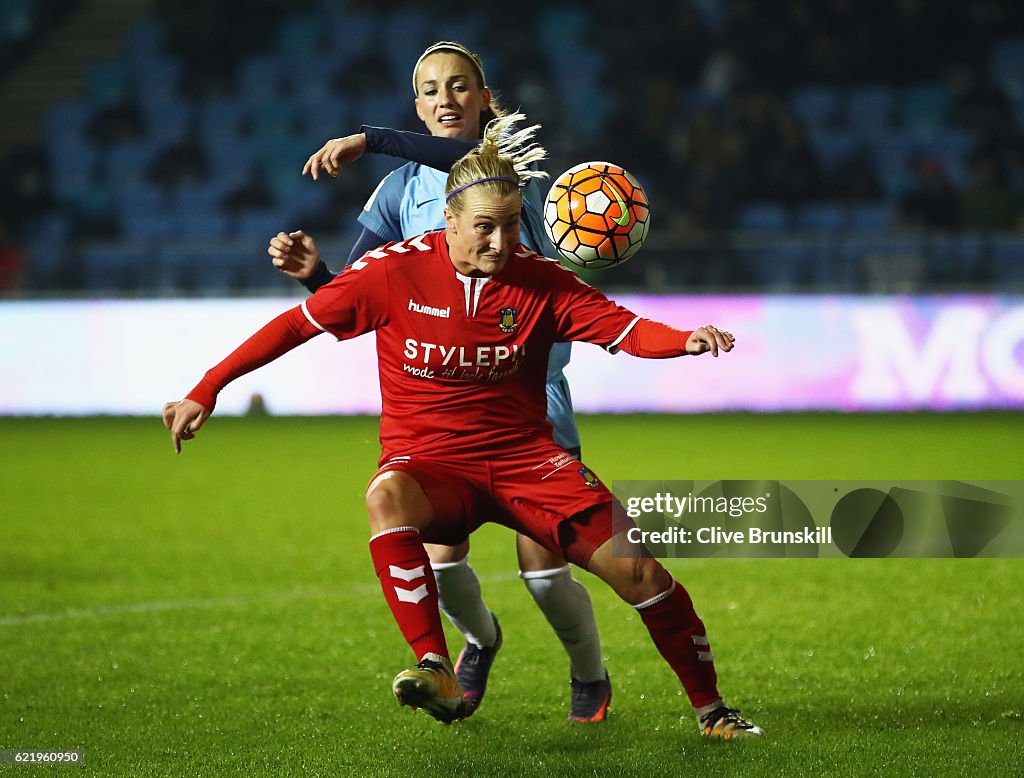 Manchester City Women v Brondby IF Ladies - UEFA Women's Champions League