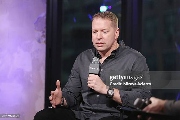 Comedian Gary Owen visits The Build Series to discuss his new BET Show "The Gary Owen Show" at AOL HQ on November 9, 2016 in New York City.
