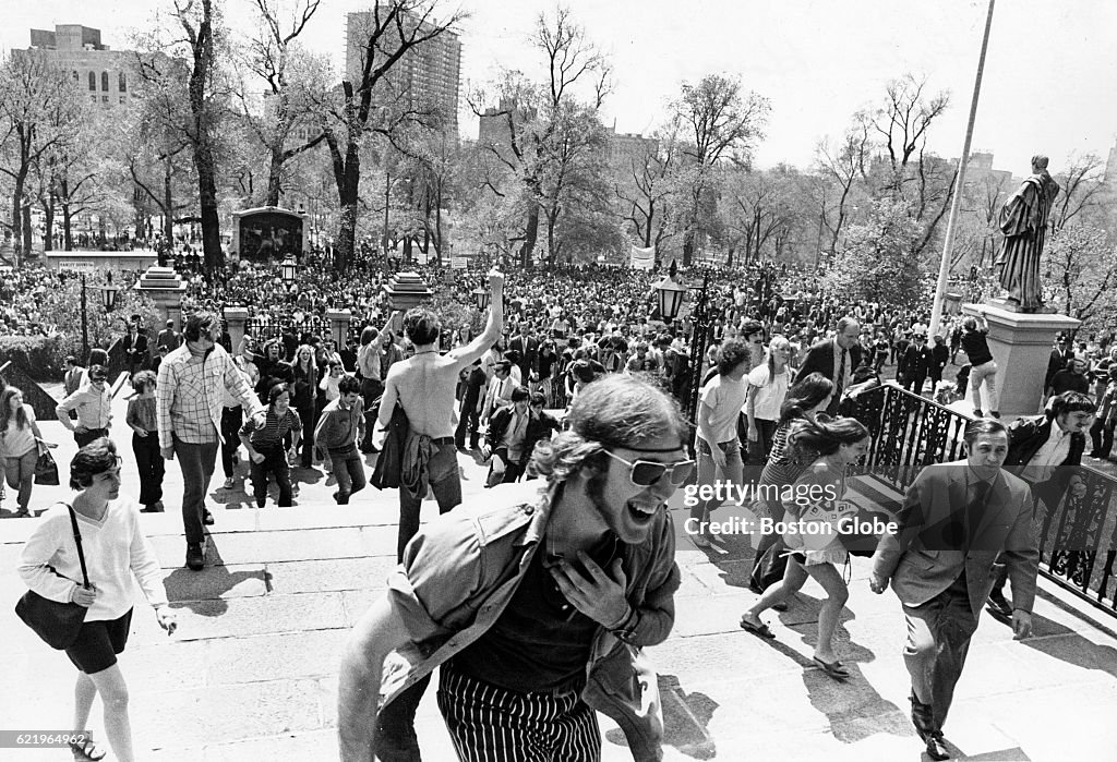 Demonstration At State House