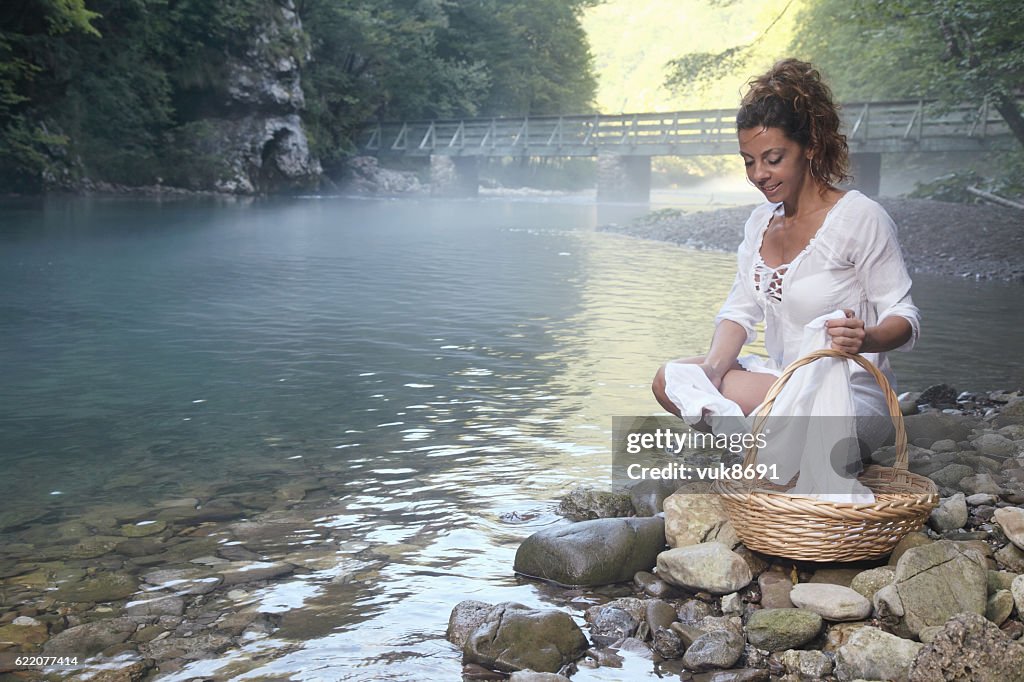 Washing clothes