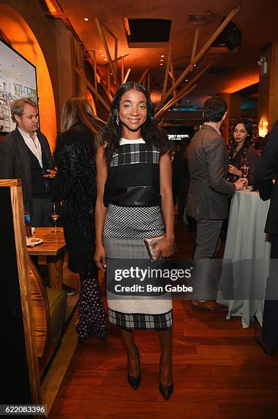 Actress Genevieve Jones attends Nobu Hotel Miami Beach launch VIP cocktail at Nobu Next Door on November 7, 2016 in New York City.