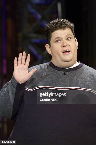 Episode 2668 -- Pictured: Comedian Ralphie May performs on March 9, 2004 --