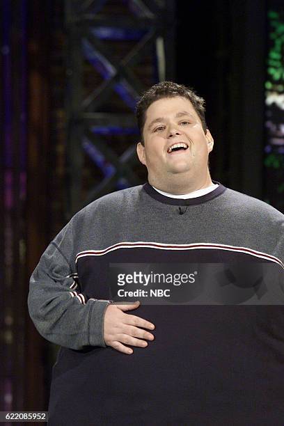 Episode 2668 -- Pictured: Comedian Ralphie May performs on March 9, 2004 --