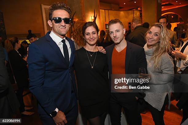 Filmmaker Casey Neistat attends Nobu Hotel Miami Beach launch VIP cocktail at Nobu Next Door on November 7, 2016 in New York City.