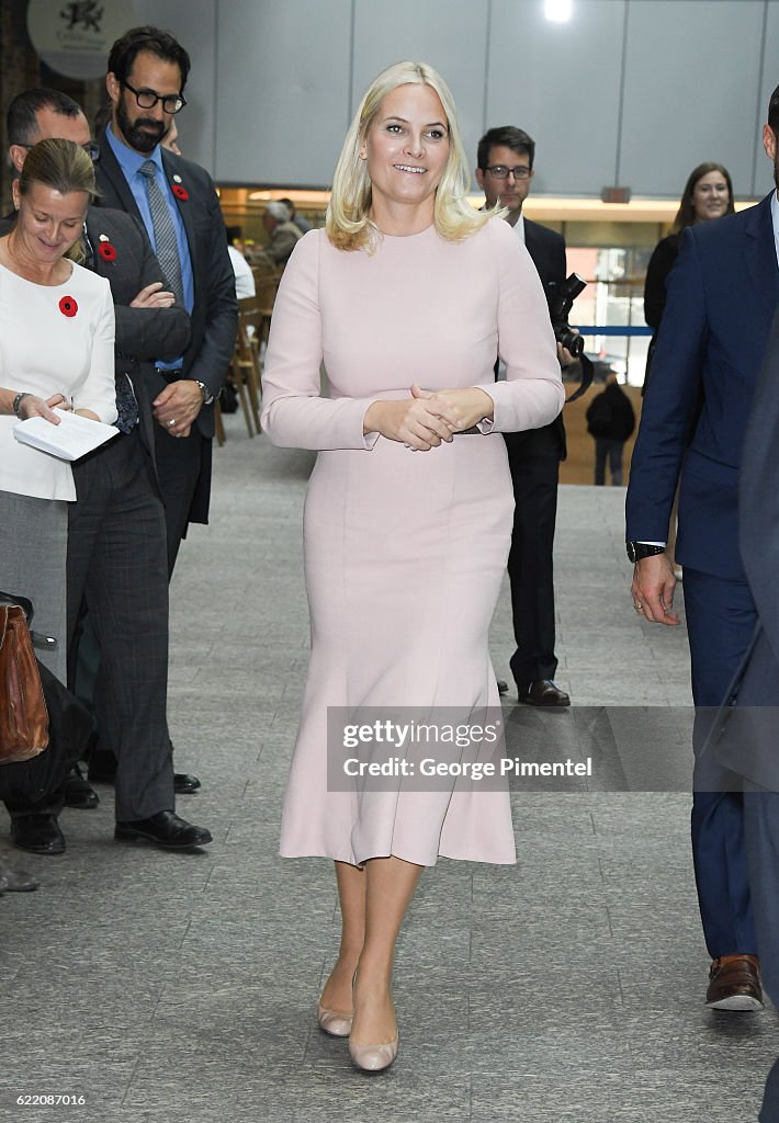 Official Visit Of His Royal Highness Crown Prince Haakon And Her Royal Highness Crown Princess Mette-Marit To Canada