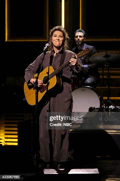 Episode 0567 -- Pictured: Musical guest Martha Wainwright performs on November 9, 2016 --