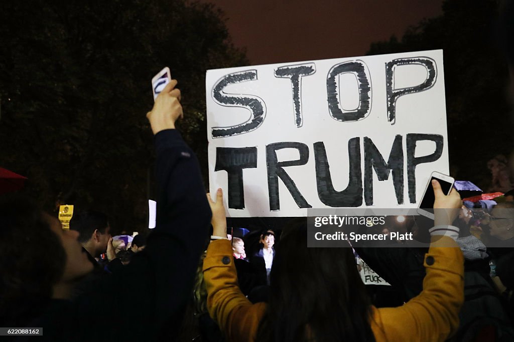 As Donald Trump Wins Presidency, Country Reacts