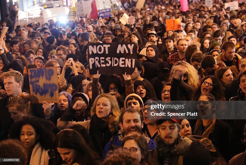 As Donald Trump Wins Presidency, Country Reacts