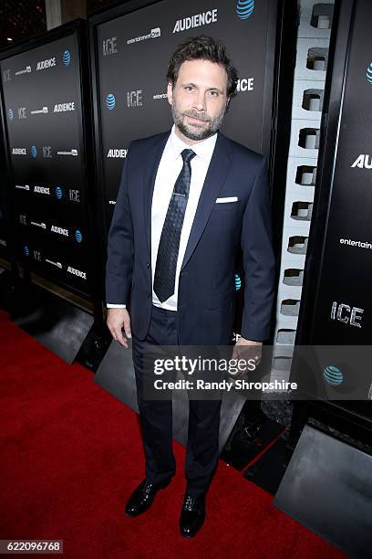 Actor Jeremy Sisto attends the premiere of AT&T Audience Network's 'ICE' at ArcLight Hollywood on November 9, 2016 in Hollywood, California.