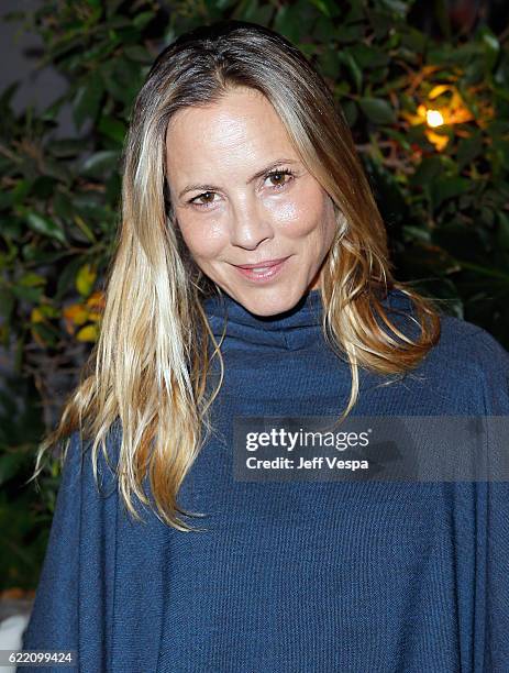 Actress Maria Bello attends the Urban Zen LA Opening on November 9, 2016 in Los Angeles, California.